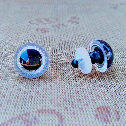 ✨ Lot de 20 Yeux de Sécurité 3D Pailletés