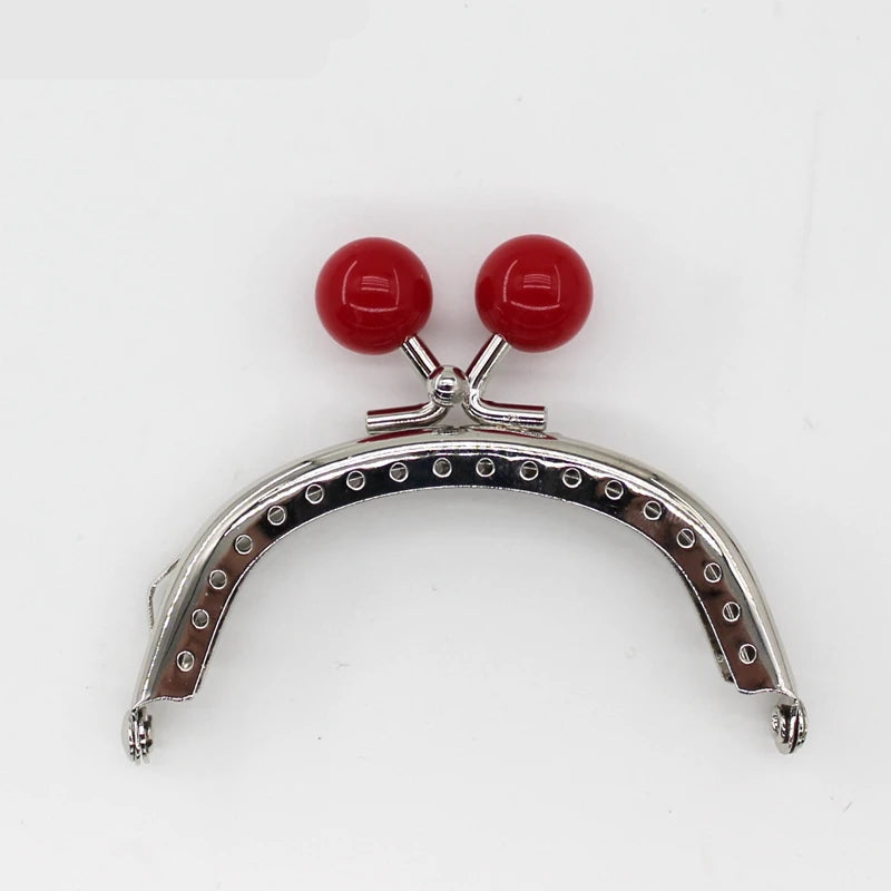 🧡 Fermoir Métal Argenté 8CM