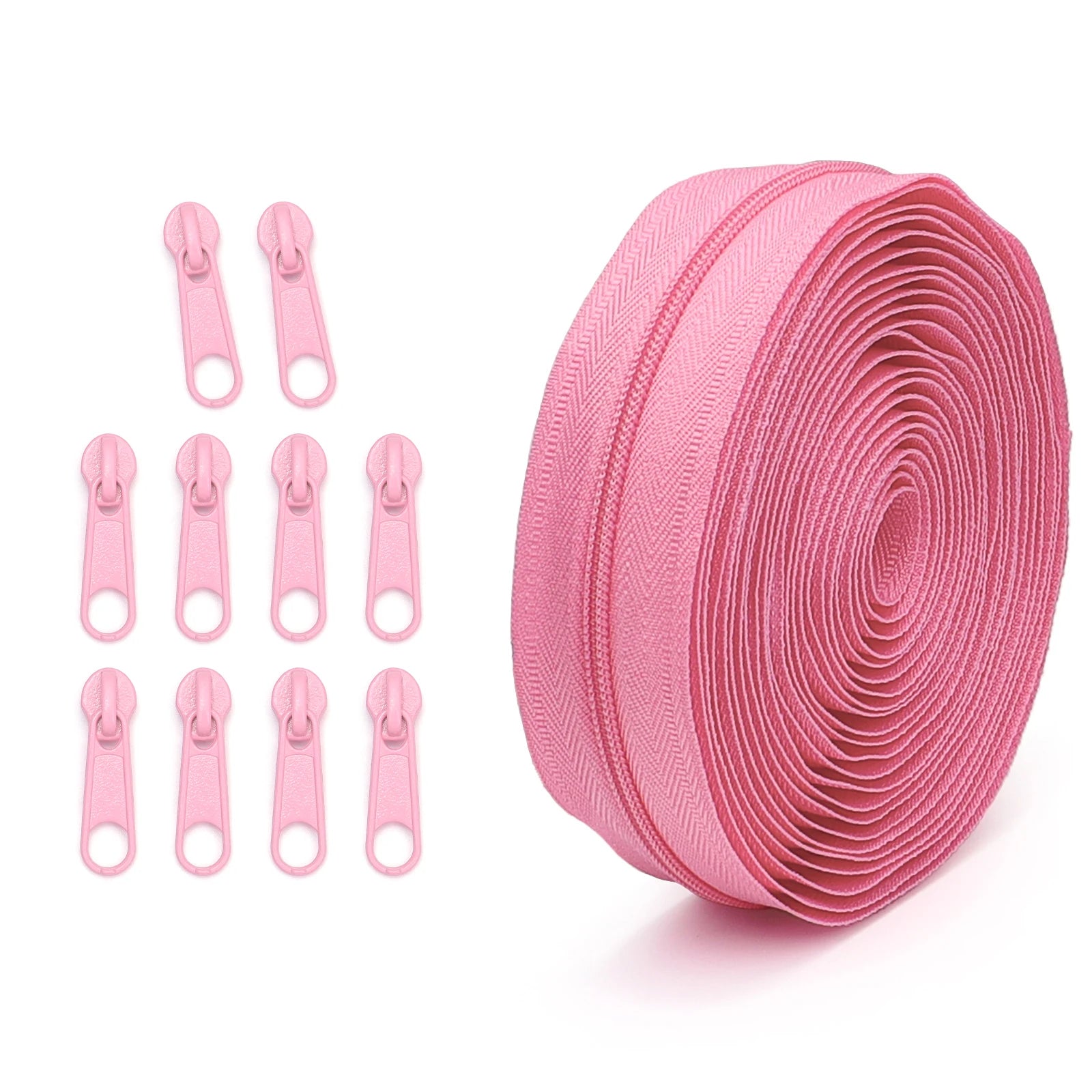 🧵 Set Fermeture Éclair + 10 Curseurs assortis