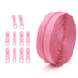 🧵 Set Fermeture Éclair – 4,5 mètres + 10 Curseurs assortis