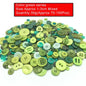 🎨 Lot de 70 à 100 Boutons Ronds Colorés