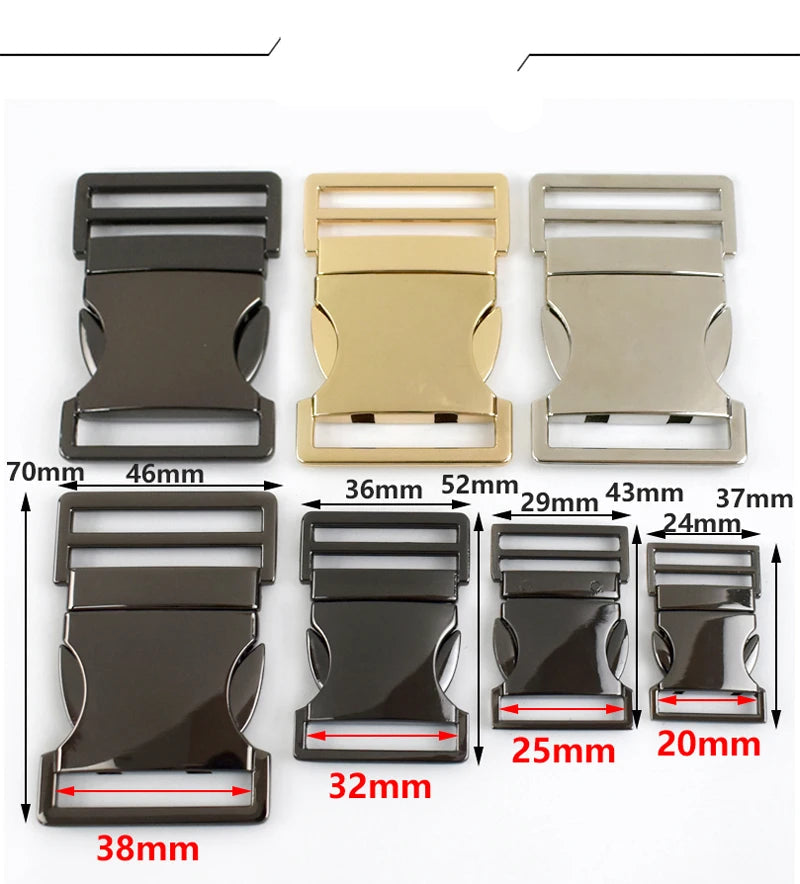 🧲 2 Boucles Métal à Dégagement Rapide