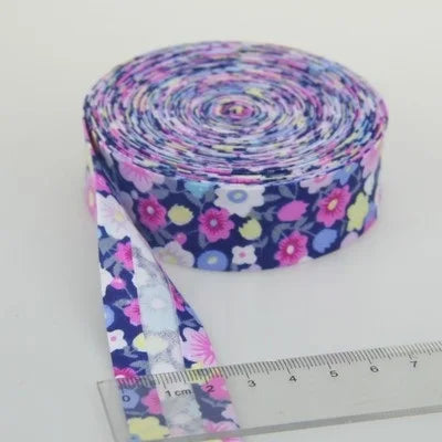 🌸 Biais Fleuri 100% Coton