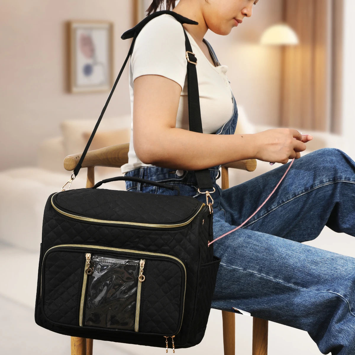 🧶Grand sac de rangement 🎒