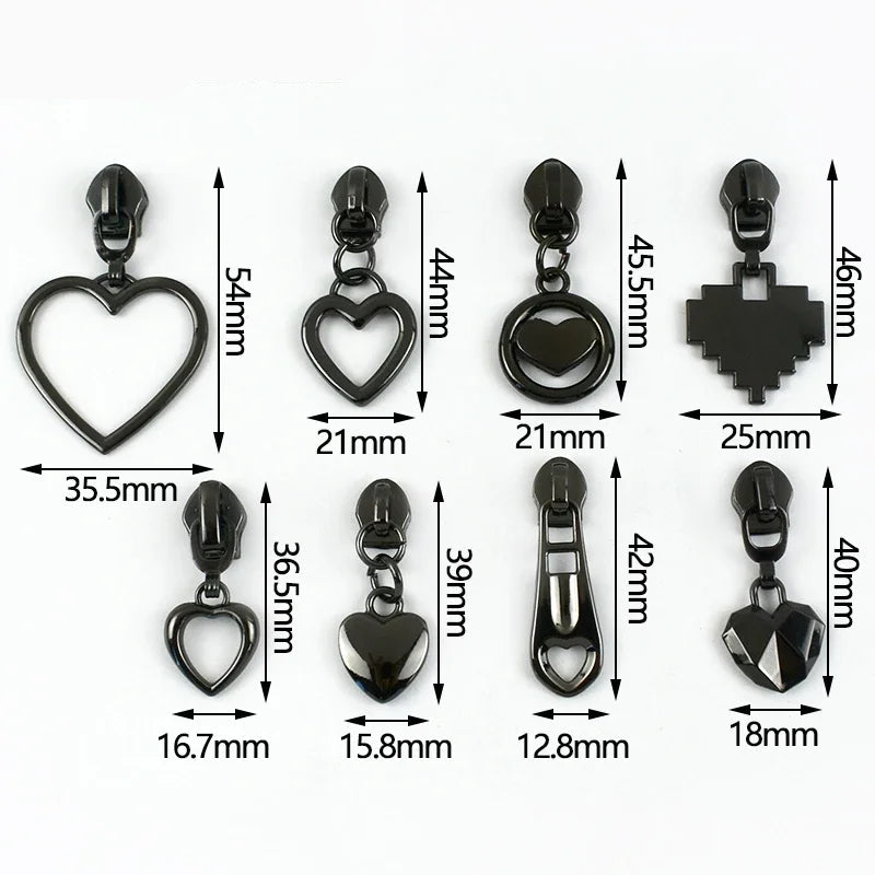 🧵Curseurs de Fermeture Éclair