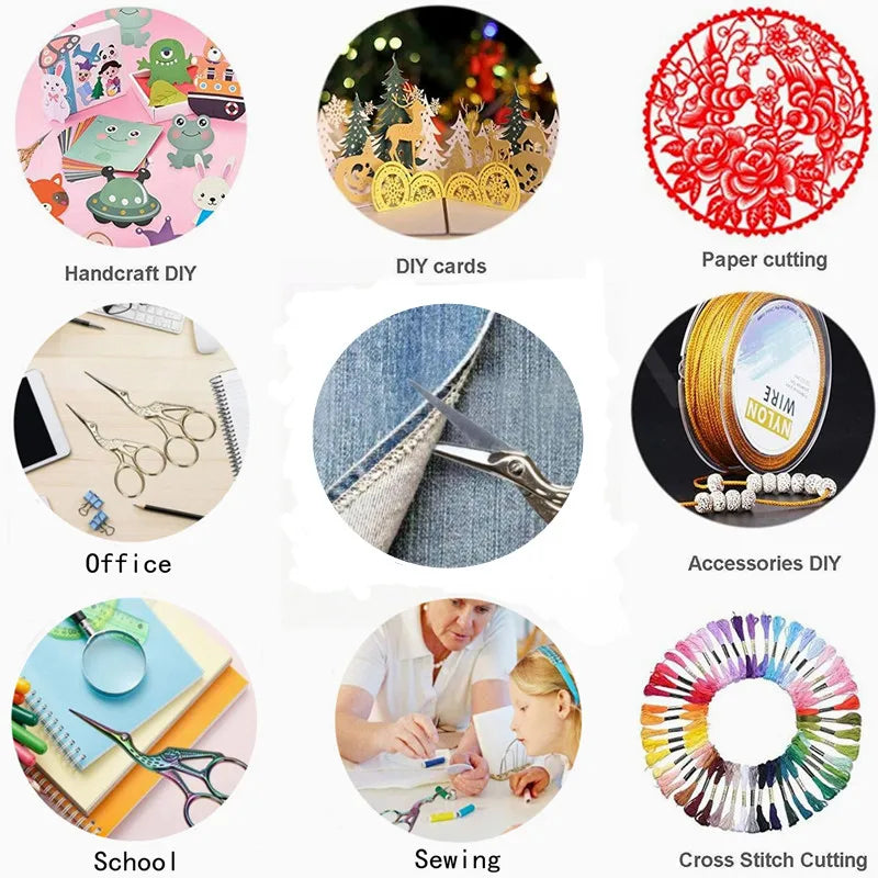 ✂️ Ciseaux de Couture Rétro en Acier Inoxydable