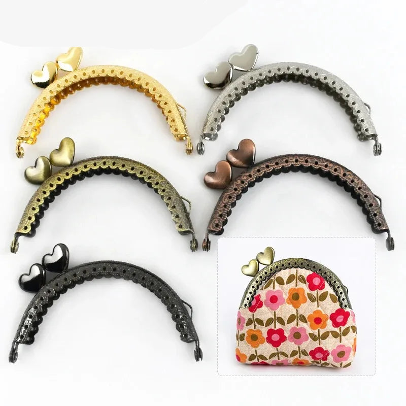 👛 Fermoir Métal Embossé 8,5 cm