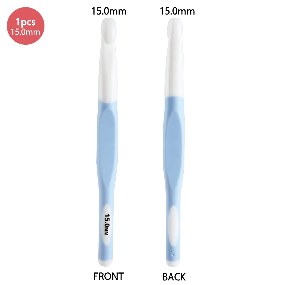 🧶 Crochets Ergonomiques Multicolores – 6 à 20 mm ✨