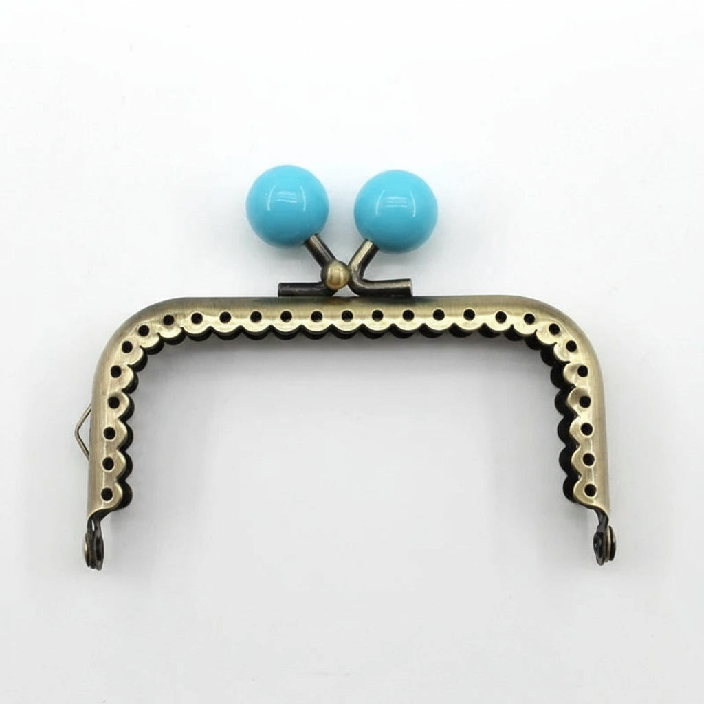 👜 Fermoir Métallique Carré 8,5 cm