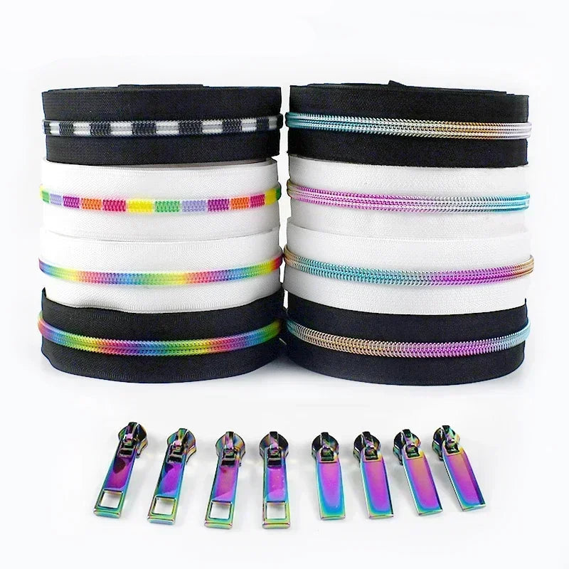 🧵 Fermeture Éclair Nylon + Curseurs inclus