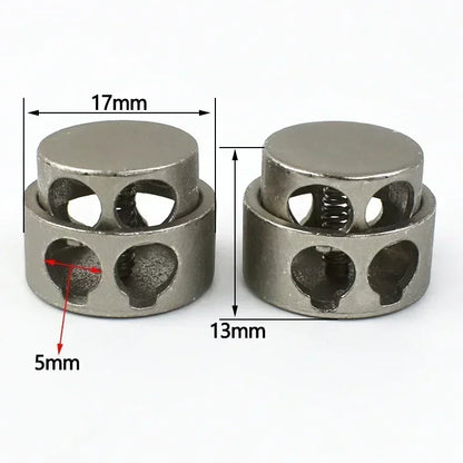🔩 10pcs Bloque-Cordon Métal à Ressort