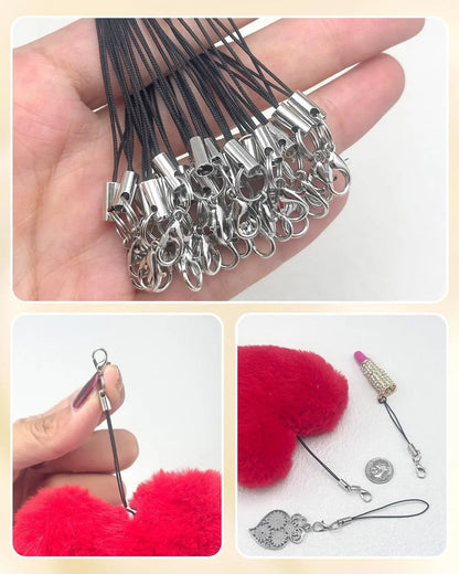 🔗 10/20/50pcs Lanières Mousqueton Nylon