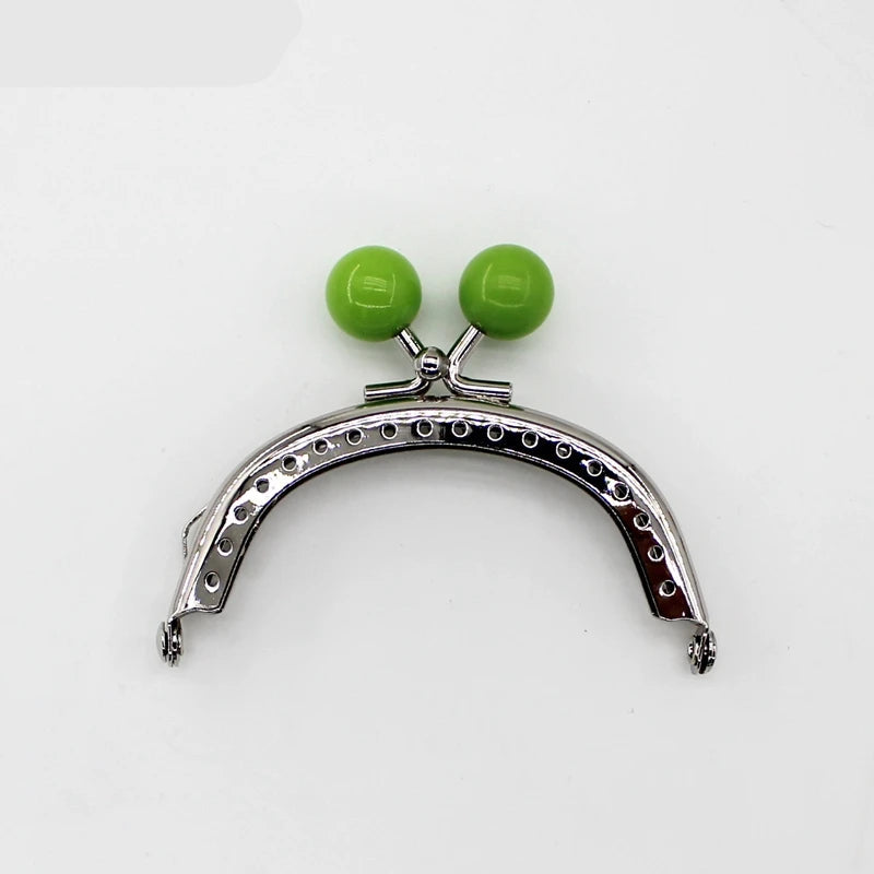 🧡 Fermoir Métal Argenté 8CM