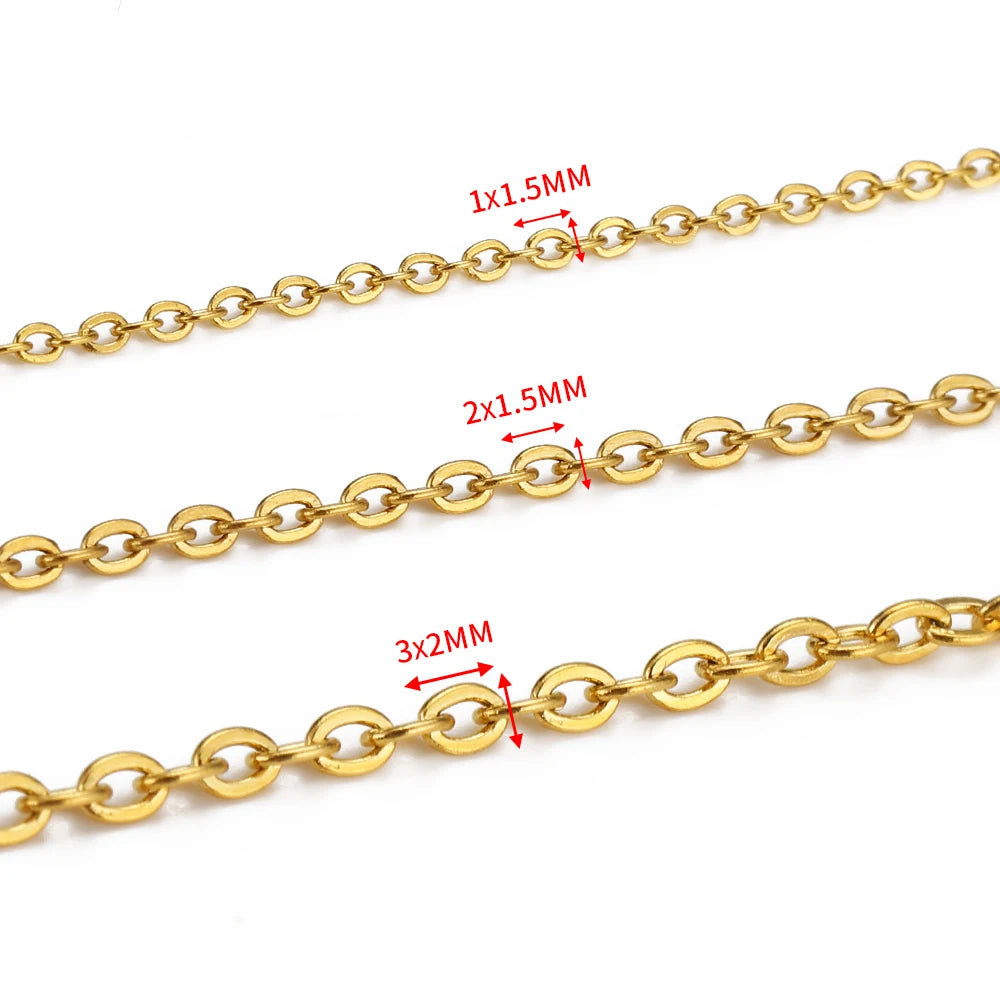 ✨ Chaîne en Acier Inoxydable 10 mètres