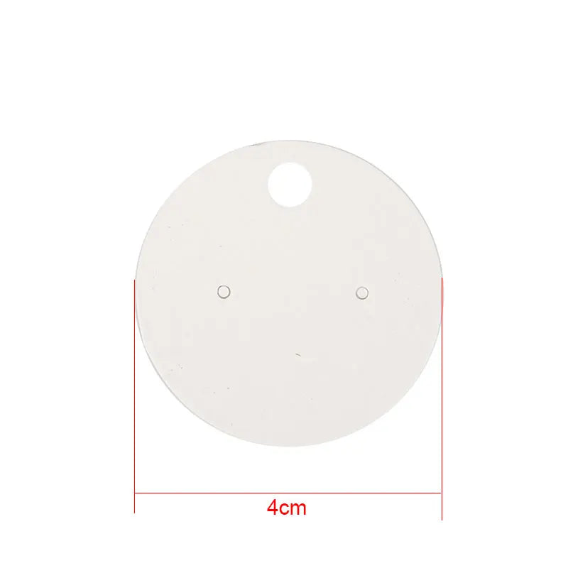 📦 50pcs Cartes Présentoirs Bijoux