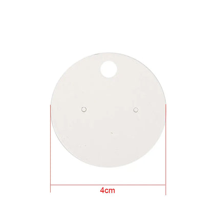 📦 50pcs Cartes Présentoirs Bijoux