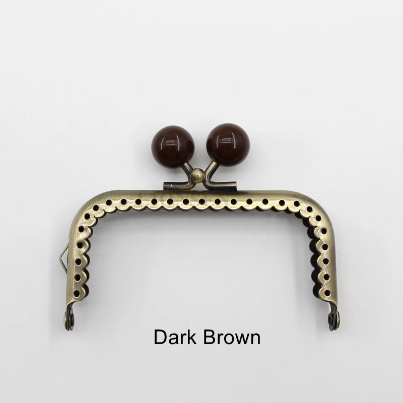 👜 Fermoir Métallique Carré 8,5 cm