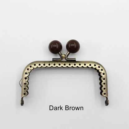 👜 Fermoir Métallique Carré 8,5 cm