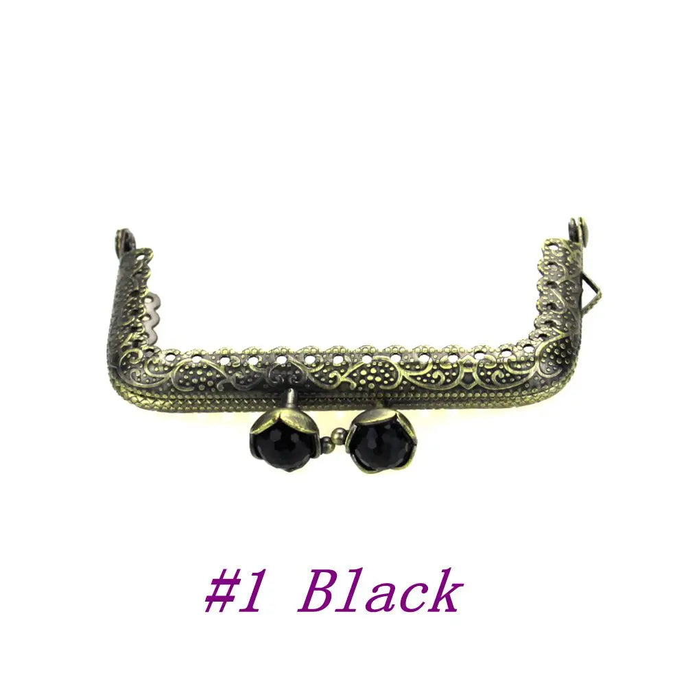 👛 Lot de 10 Fermoirs Carrés 8,5 cm