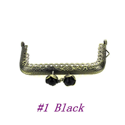 👛 Lot de 10 Fermoirs Carrés 8,5 cm