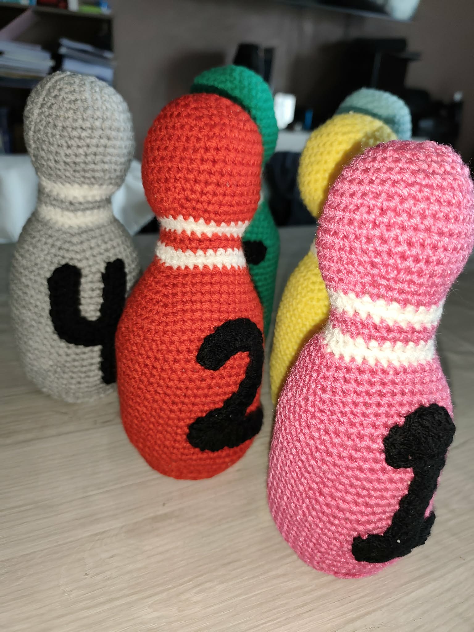 🎀 Jeu de quilles au crochet