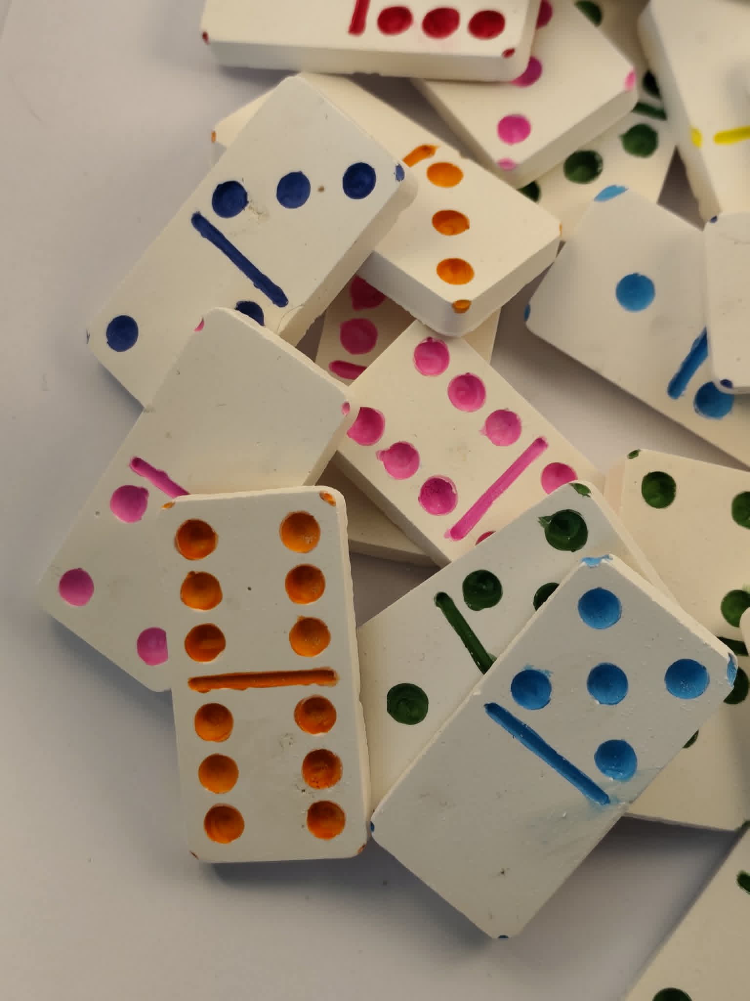 Domino arc en ciel