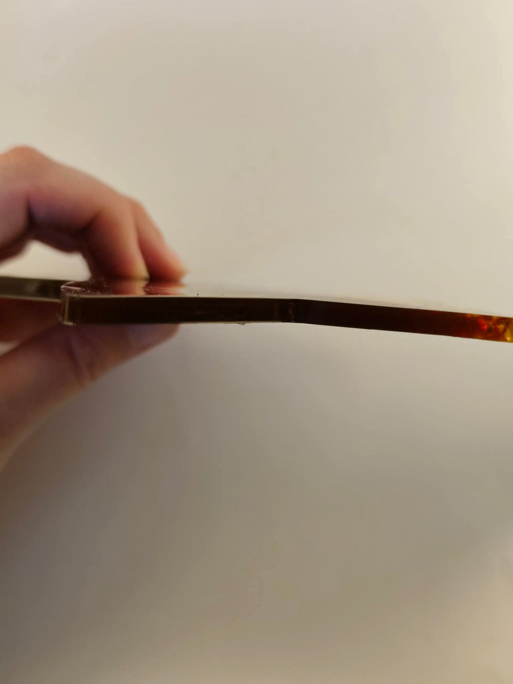 Planche de nail art en résine époxy avec motif étoile