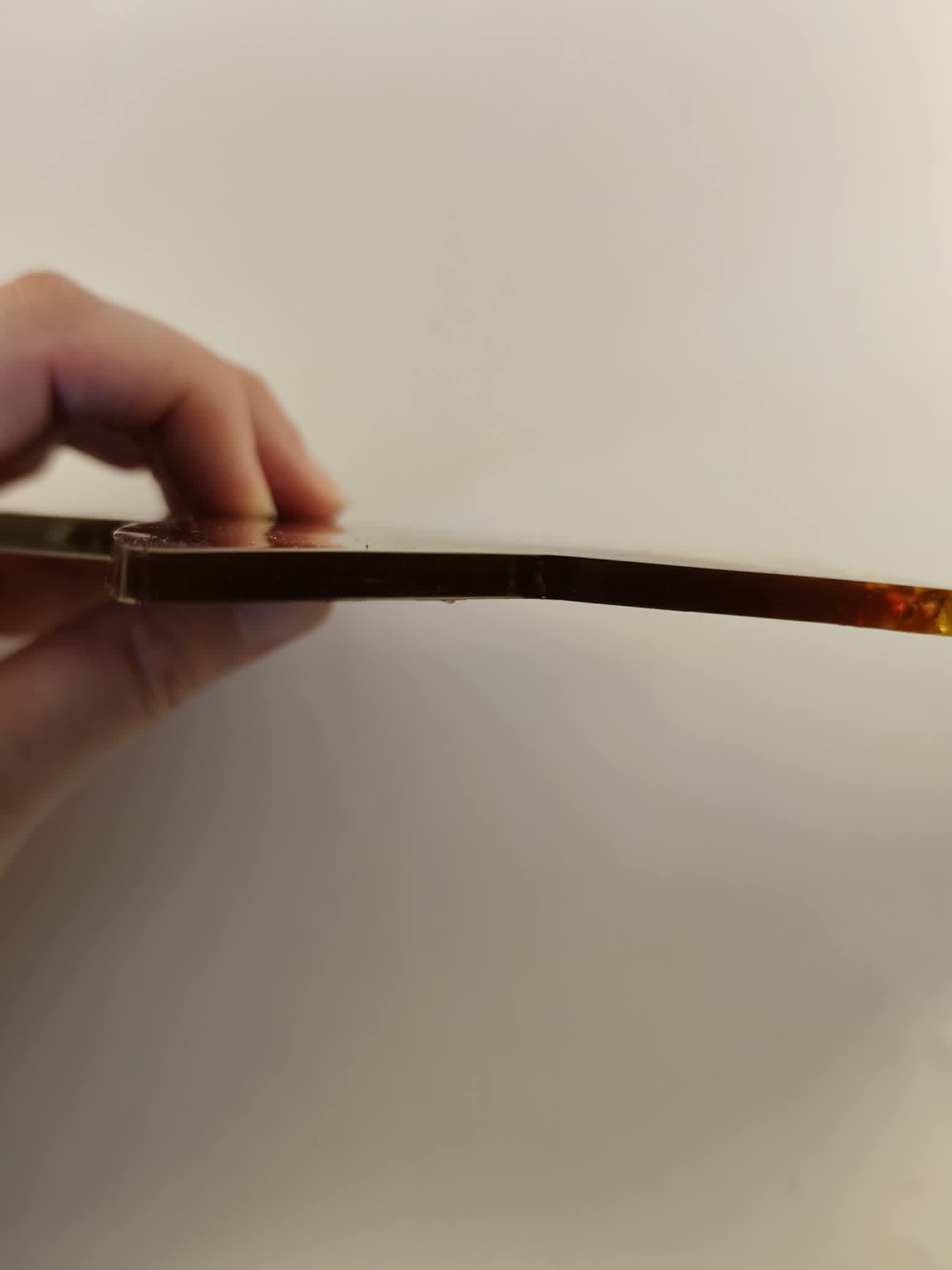 Planche de nail art en résine époxy avec motif étoile