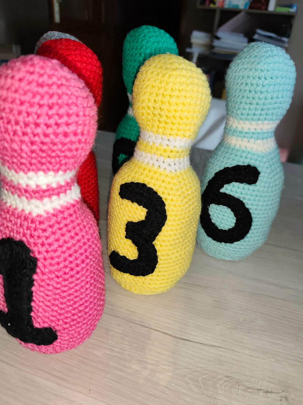 🎀 Jeu de quilles au crochet