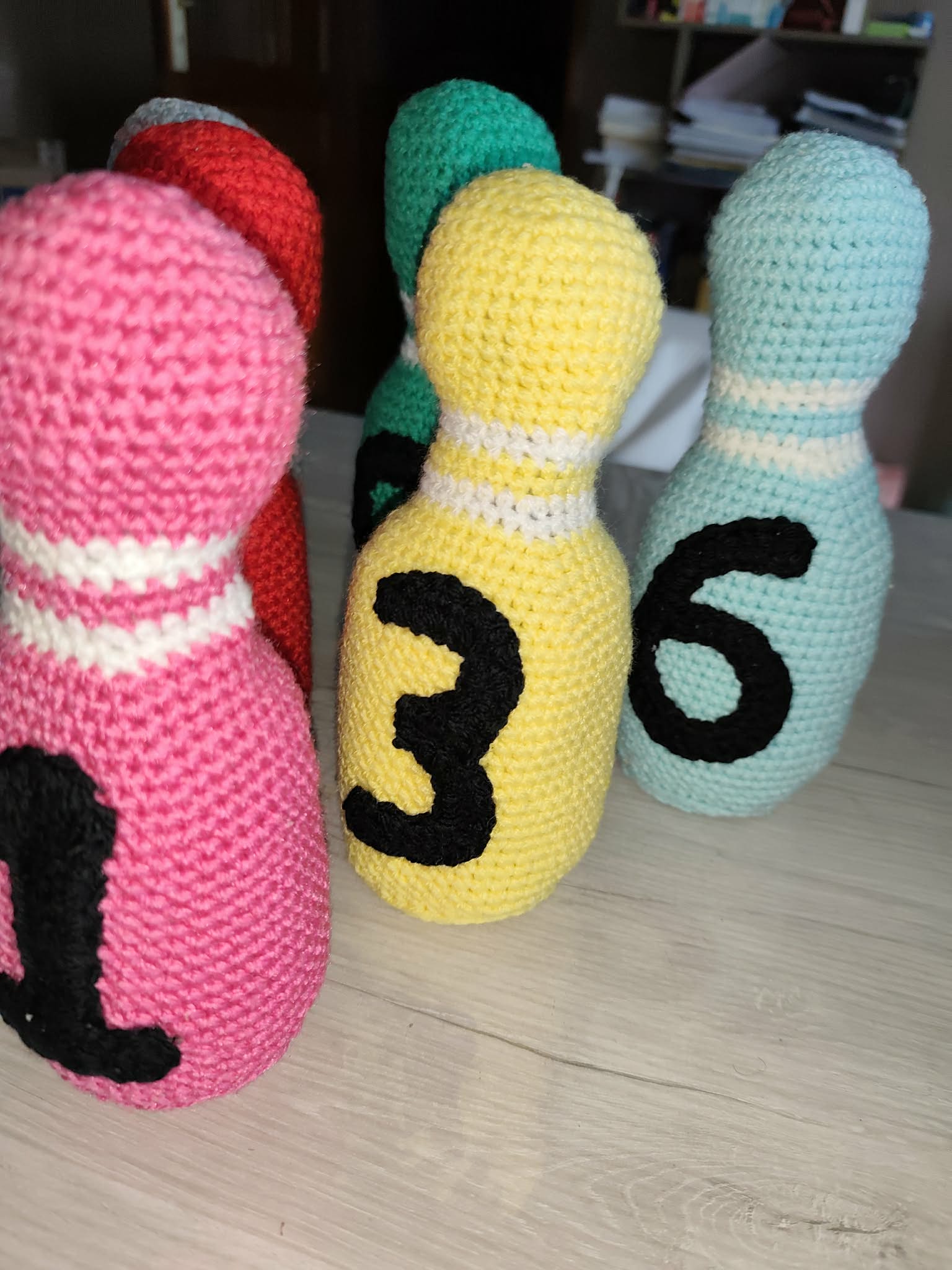 🎀 Jeu de quilles au crochet