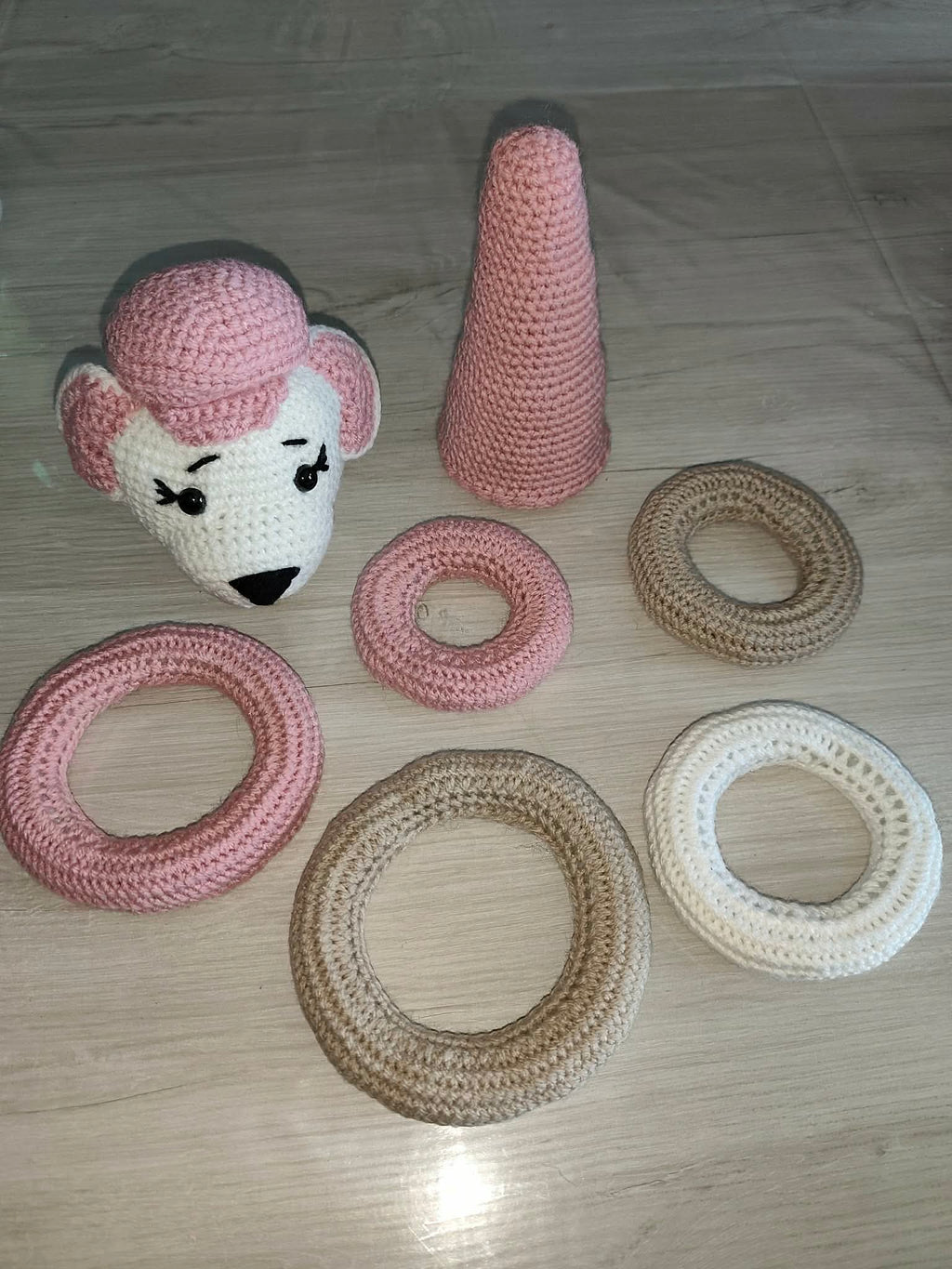 🧸 Ours empilable au crochet