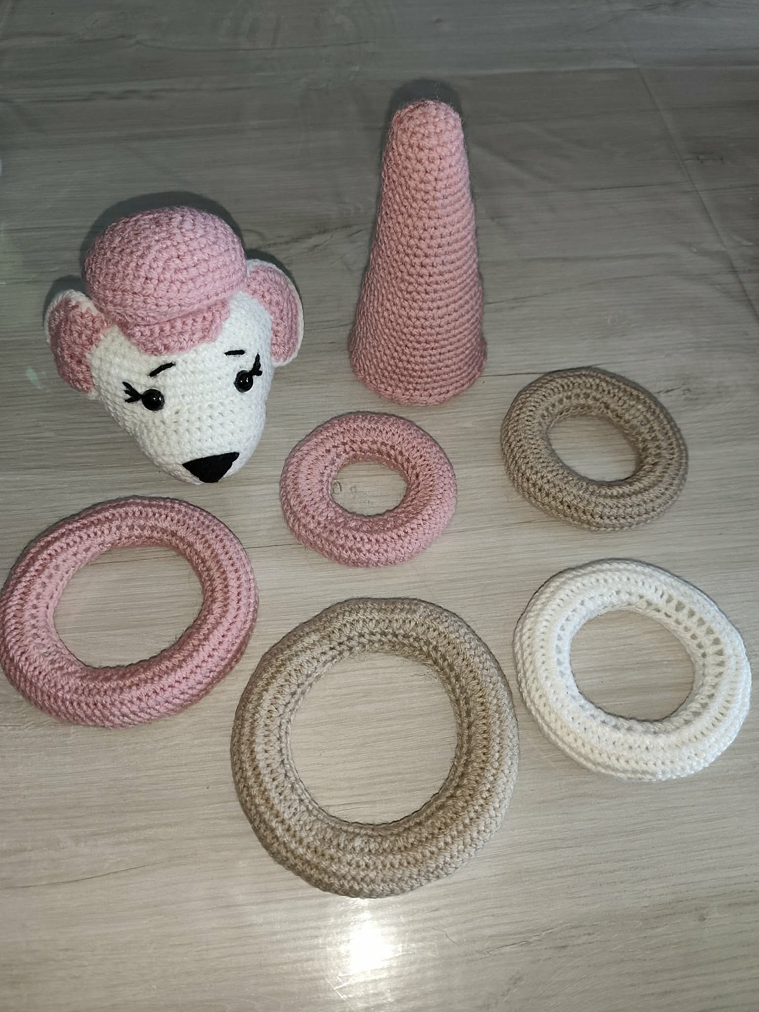🧸 Ours empilable au crochet