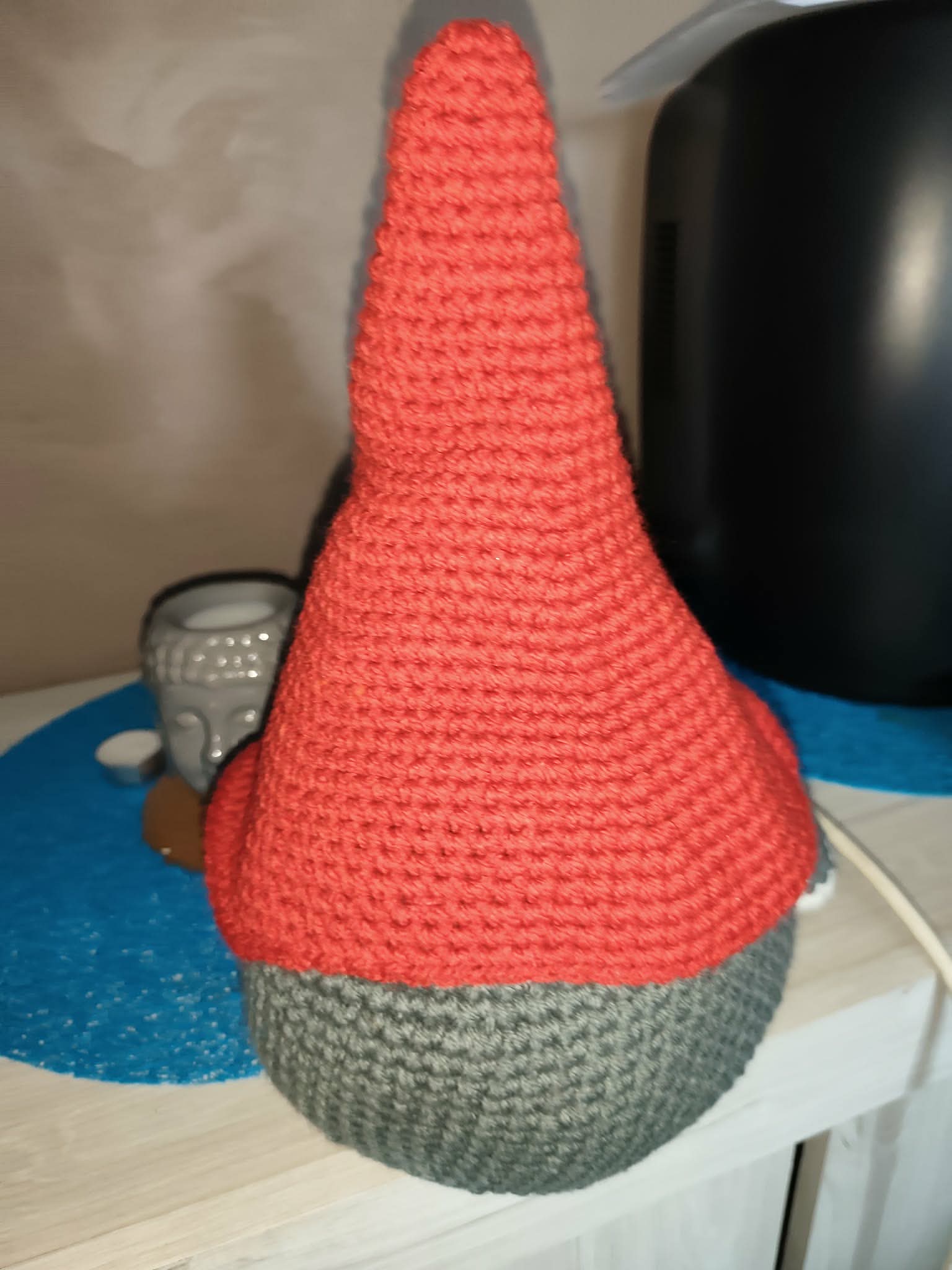 🎄 Gnome de Noël grand format au crochet