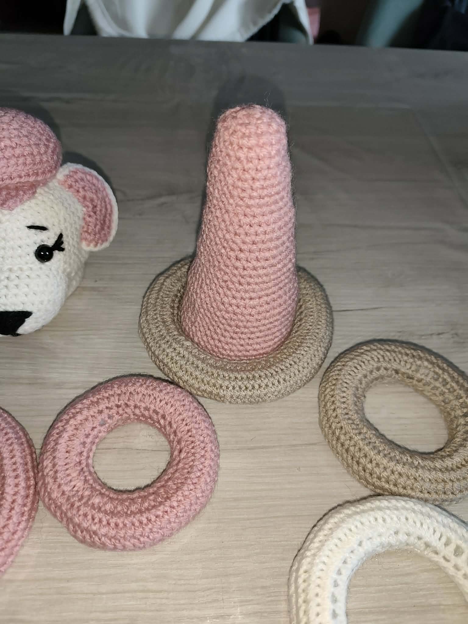 🧸 Ours empilable au crochet