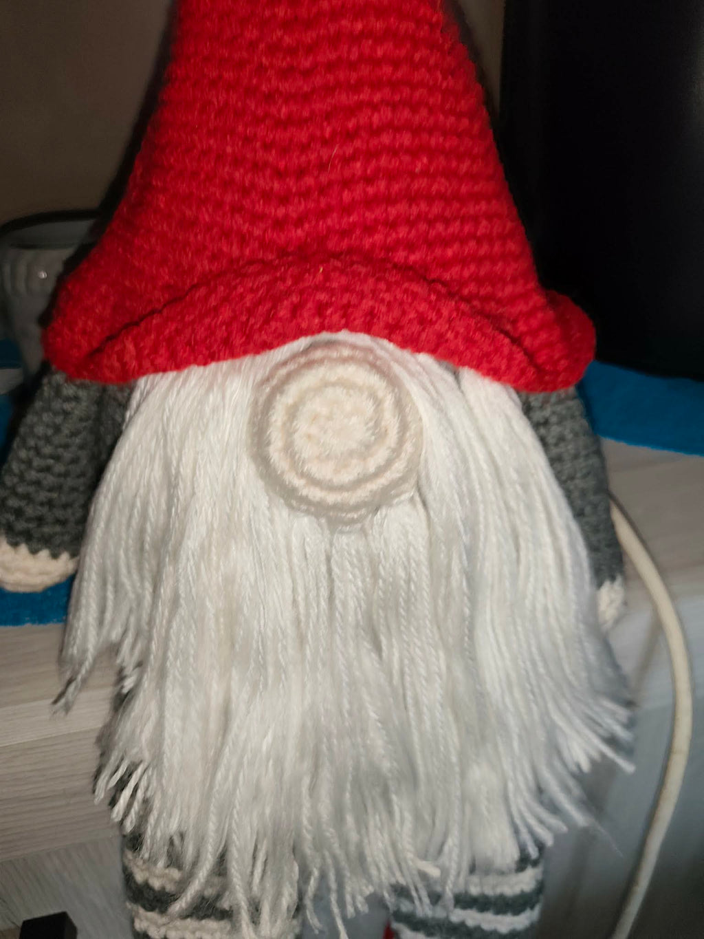 🎄 Gnome de Noël grand format au crochet