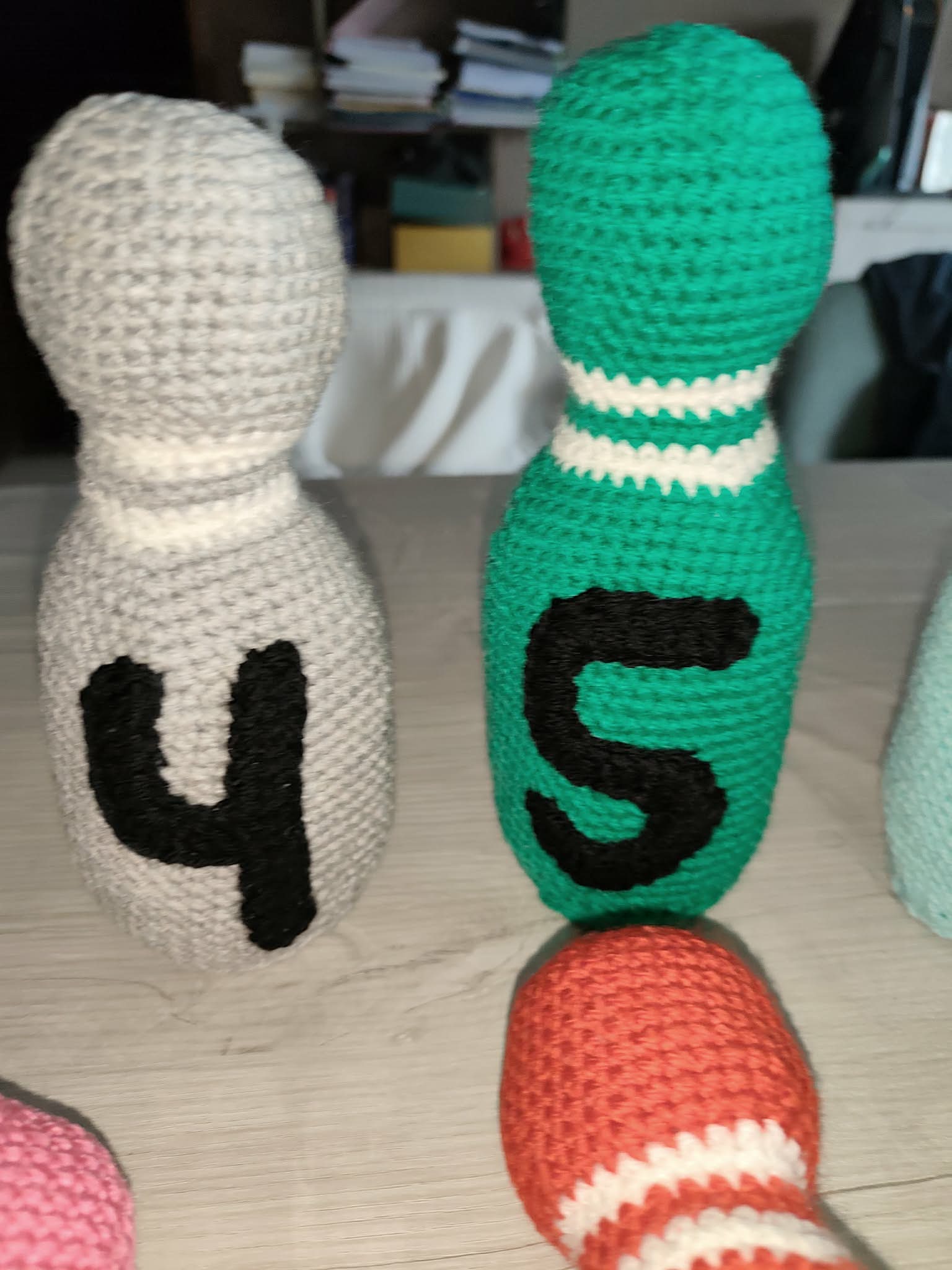 🎀 Jeu de quilles au crochet