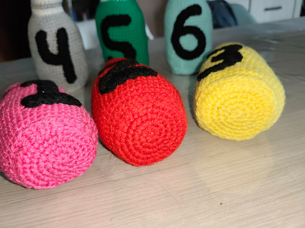 🎀 Jeu de quilles au crochet