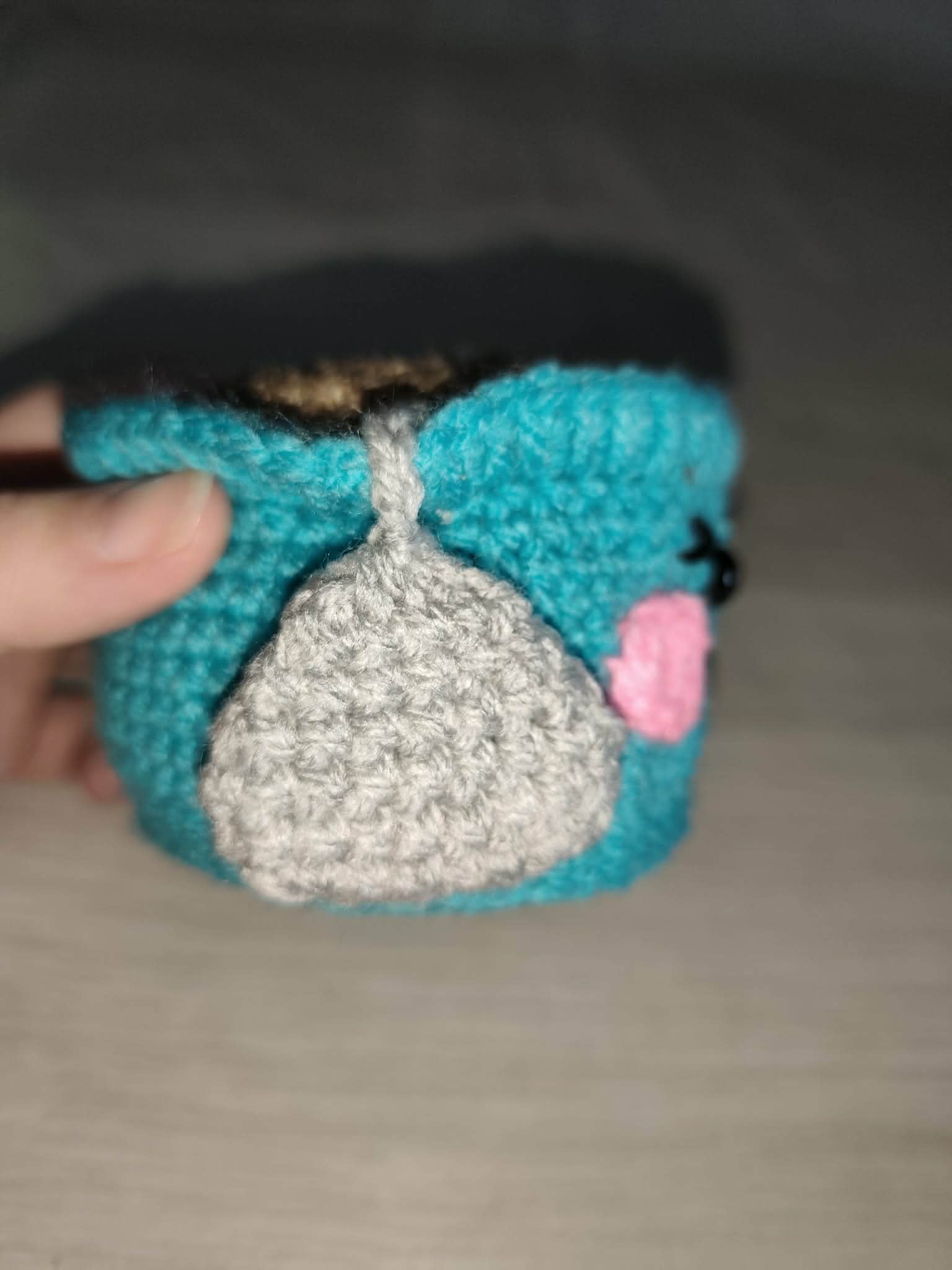 ☕ Tasse à thé au crochet – organiseur d’accessoires 🧶