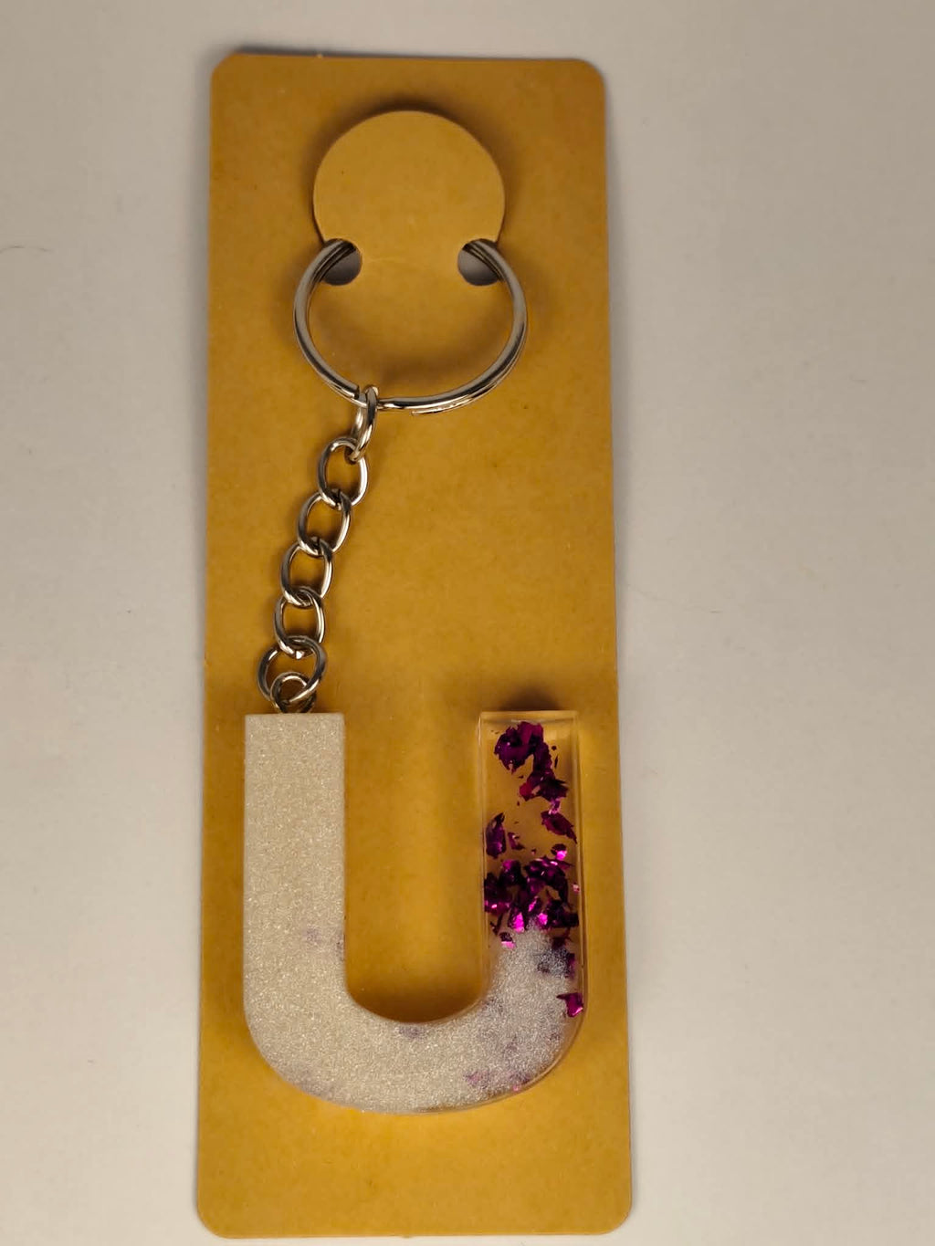 Porte-clé lettre U